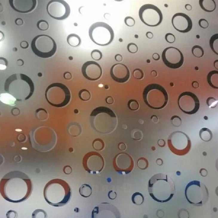 Acid Etched Glass